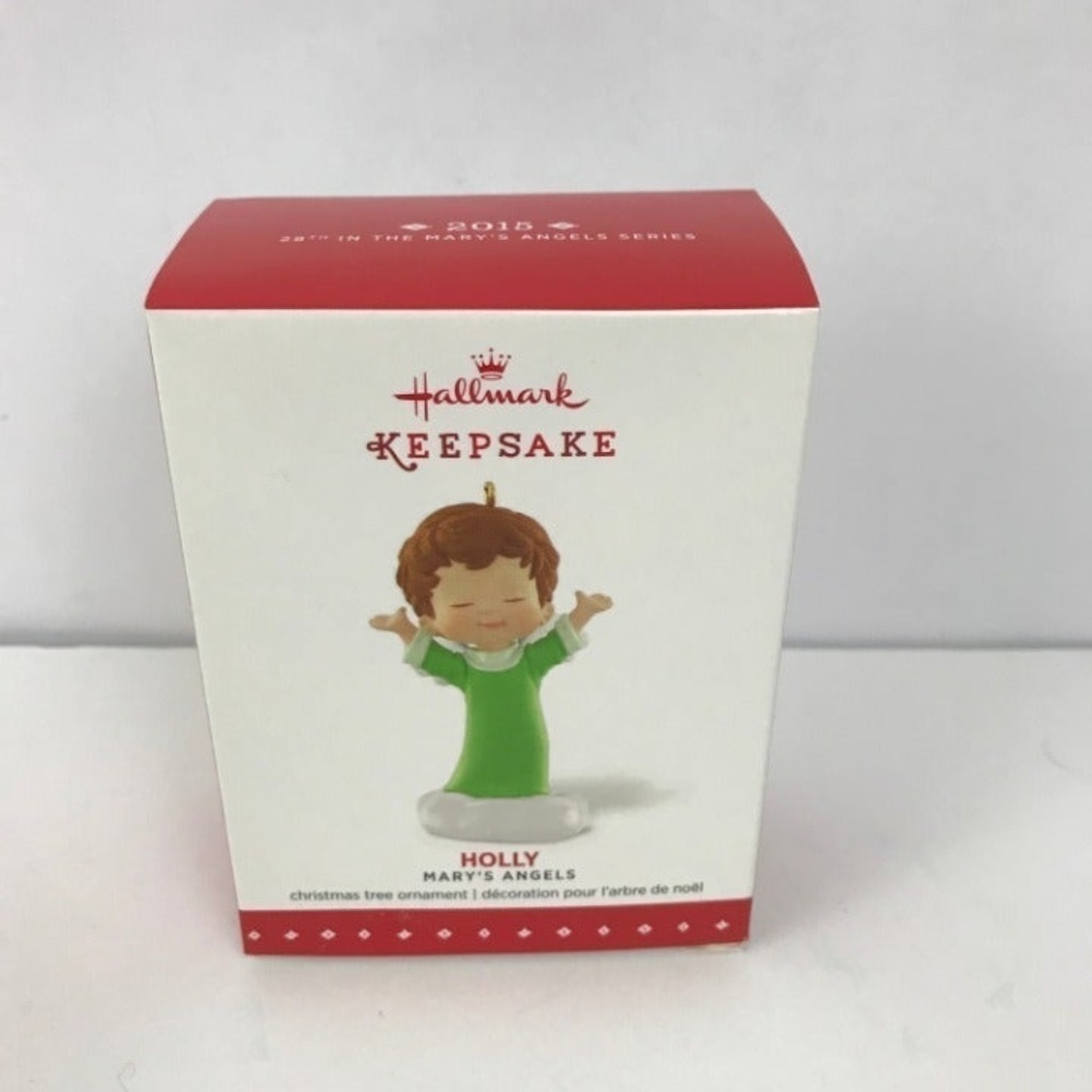 Hallmark Mary's Angels Holly 2015 #28 Ornament